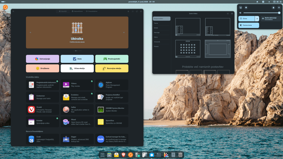 Zorin OS programi in prilagajanje videza